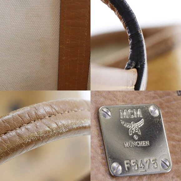 MCM Tote Bag Monogram canvas unisex - Picture 4 of 8